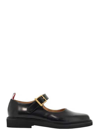 Thom Browne Women's Mary Jane Ballet Shoes In Black