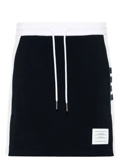 THOM BROWNE WOMEN'S MINI SKIRT W/ ENGINEERED 4 BAR