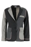 Thom Browne Giacca In Lana Multicolor Donna In Multicolor