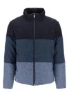 Thom Browne Women's Multicolor Wool Reversible Down Jacket | Size 2 | Mjd091x05385 Color 415