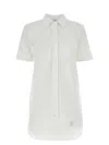 Thom Browne Sequin Embellished Mini Shirt Dress