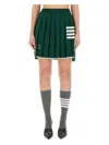 Thom Browne Hector Icon Pleated Mini Skirt