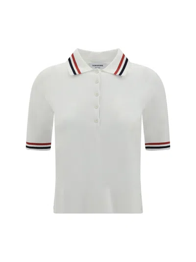 Thom Browne Women Polo Shirt In White