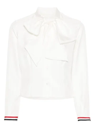 THOM BROWNE WOMEN'S RWB STRIPED SHIRT