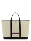 Thom Browne Women's Sand Canvas Travel Bag