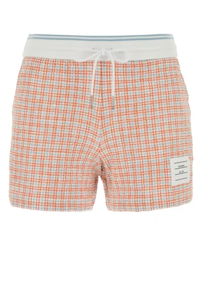 Thom Browne Women Shorts In Orange