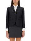 Thom Browne Single-breasted Blazer In Blue