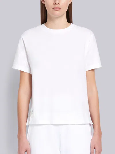 THOM BROWNE THOM BROWNE WOMEN SOFT FIT T-SHIRT