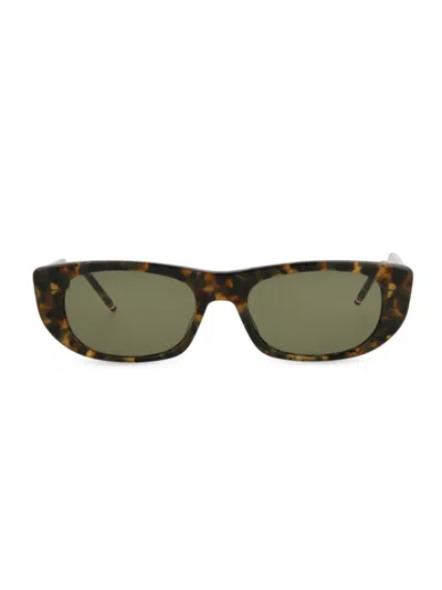 Thom Browne Women's Square 53mm Acetate Sunglasses In Green