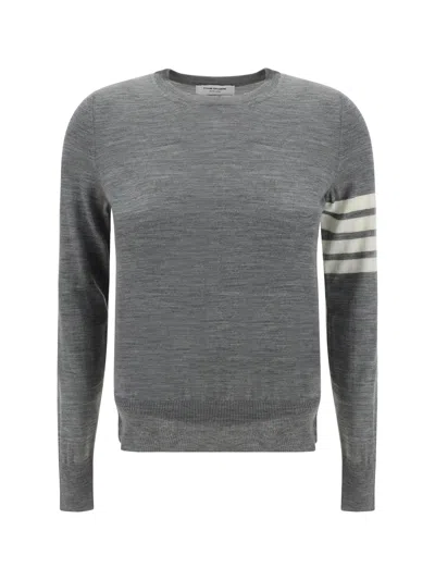 Thom Browne Women Sweater In Gray