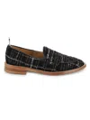 Thom Browne Woman Loafers Black Size 7 Textile Fibers In Black