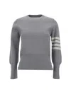 Thom Browne 4-bar Cashmere Knitted Jumper