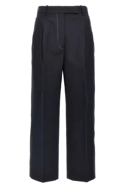 THOM BROWNE THOM BROWNE WOMEN WOOL PANTS