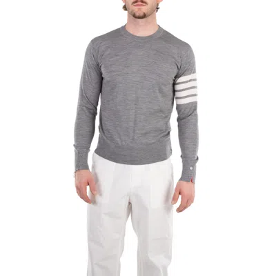 THOM BROWNE WOOL 4-BAR PULLOVER