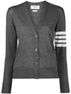 Thom Browne 4-bar Merino Wool Cardigan