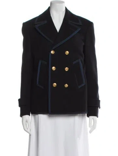 Pre-owned Thom Browne Wool Blazer In Black