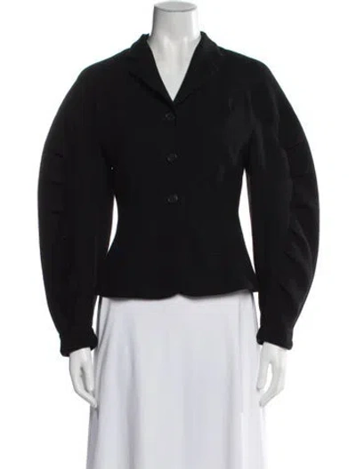 Pre-owned Thom Browne Wool Blazer In Black