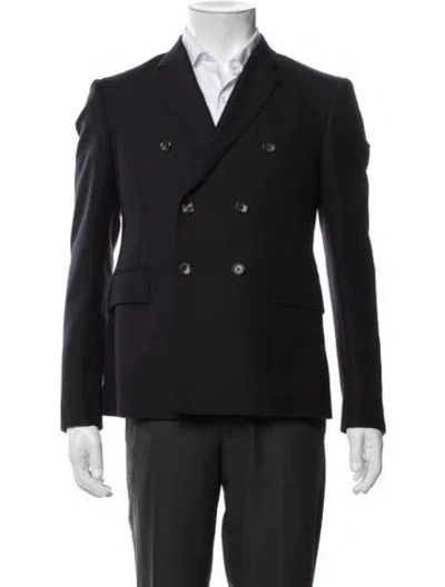 Pre-owned Thom Browne Wool Blazer In Black