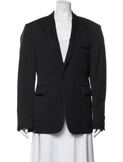 Pre-owned Thom Browne Wool Blazer In Blue