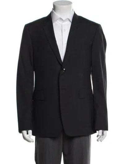 Pre-owned Thom Browne Wool Blazer In Blue