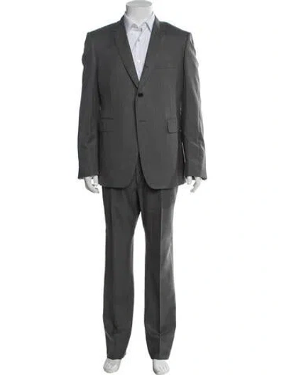 Pre-owned Thom Browne Wool Blazer In Gray