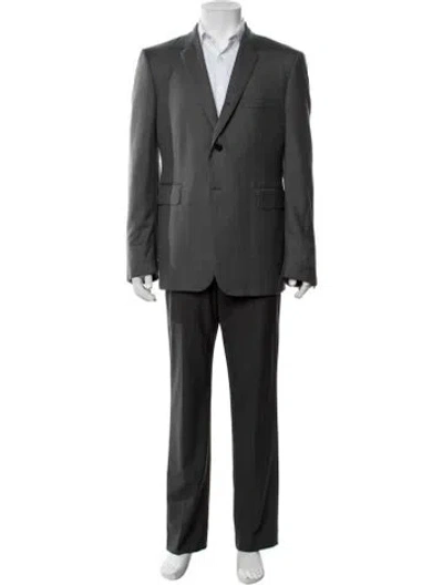 Pre-owned Thom Browne Wool Blazer In Grey