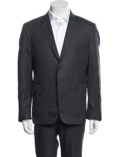 Pre-owned Thom Browne Wool Blazer In Grey