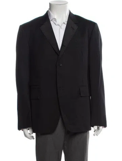 Pre-owned Thom Browne Wool Blazer W/ Tags In Black