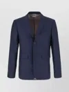 Thom Browne Wool Blazer With Central Back Slit