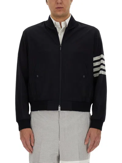 THOM BROWNE WOOL BOMBER.