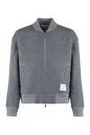 THOM BROWNE THOM BROWNE WOOL BOMBER JACKET