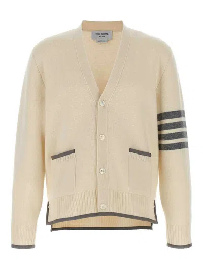 THOM BROWNE WOOL CARDIGAN