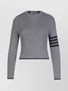 Thom Browne 4-bar Stripes Cable-knit Jumper