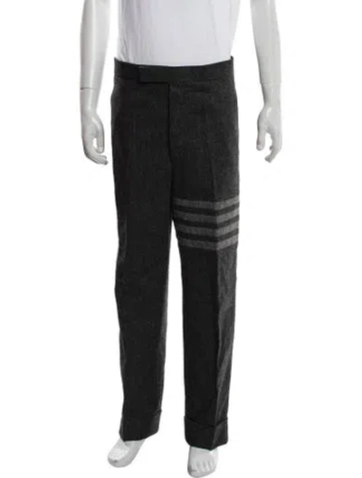 Pre-owned Thom Browne Wool Dress Pants In Grey