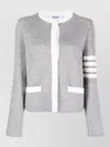 Thom Browne Wool Fitted Jacket