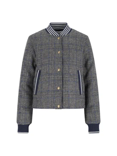 Thom Browne Wool Jacket In Gray