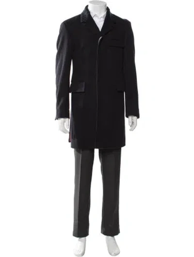 Pre-owned Thom Browne Wool Jacket In Black