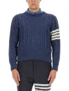 THOM BROWNE WOOL JERSEY.