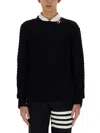 THOM BROWNE WOOL JERSEY.