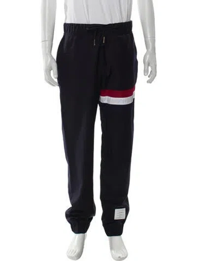 Pre-owned Thom Browne Wool Joggers In Blue