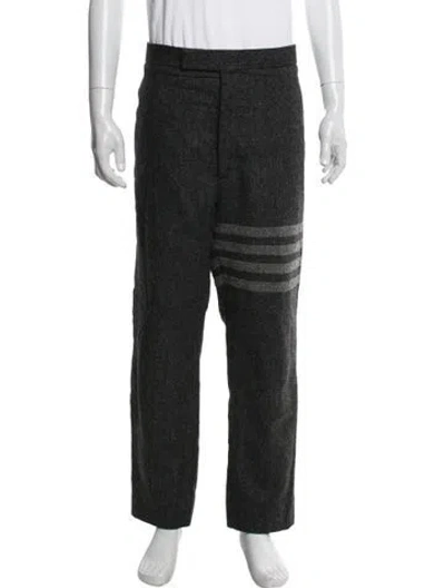 Pre-owned Thom Browne Wool Joggers In Green