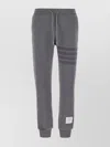 Thom Browne 4-bar Drawstring Joggers