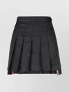 Thom Browne Wool Pleated Mini Skirt