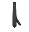 Thom Browne Wool Necktie In Grey