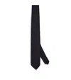 Thom Browne Wool Necktie In Navy