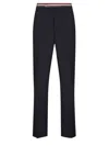 Thom Browne Rwb Blue Wool Pants