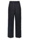 Thom Browne Blue Wool Pants In Blue