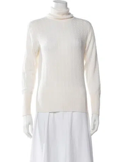 Pre-owned Thom Browne Wool Patterned Sweater In Neutrals