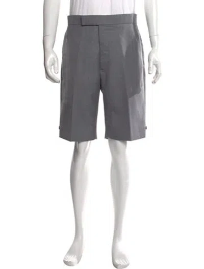 Pre-owned Thom Browne Wool Shorts In Gray
