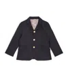Thom Browne Wool Single-breasted Blazer In Navy
